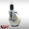Service Caster 5'' SS Nylon Swivel 1-5/8'' Expanding Stem Caster with Brake SCC-SSEX20S514-NYS-TLB-158 - alternate 2